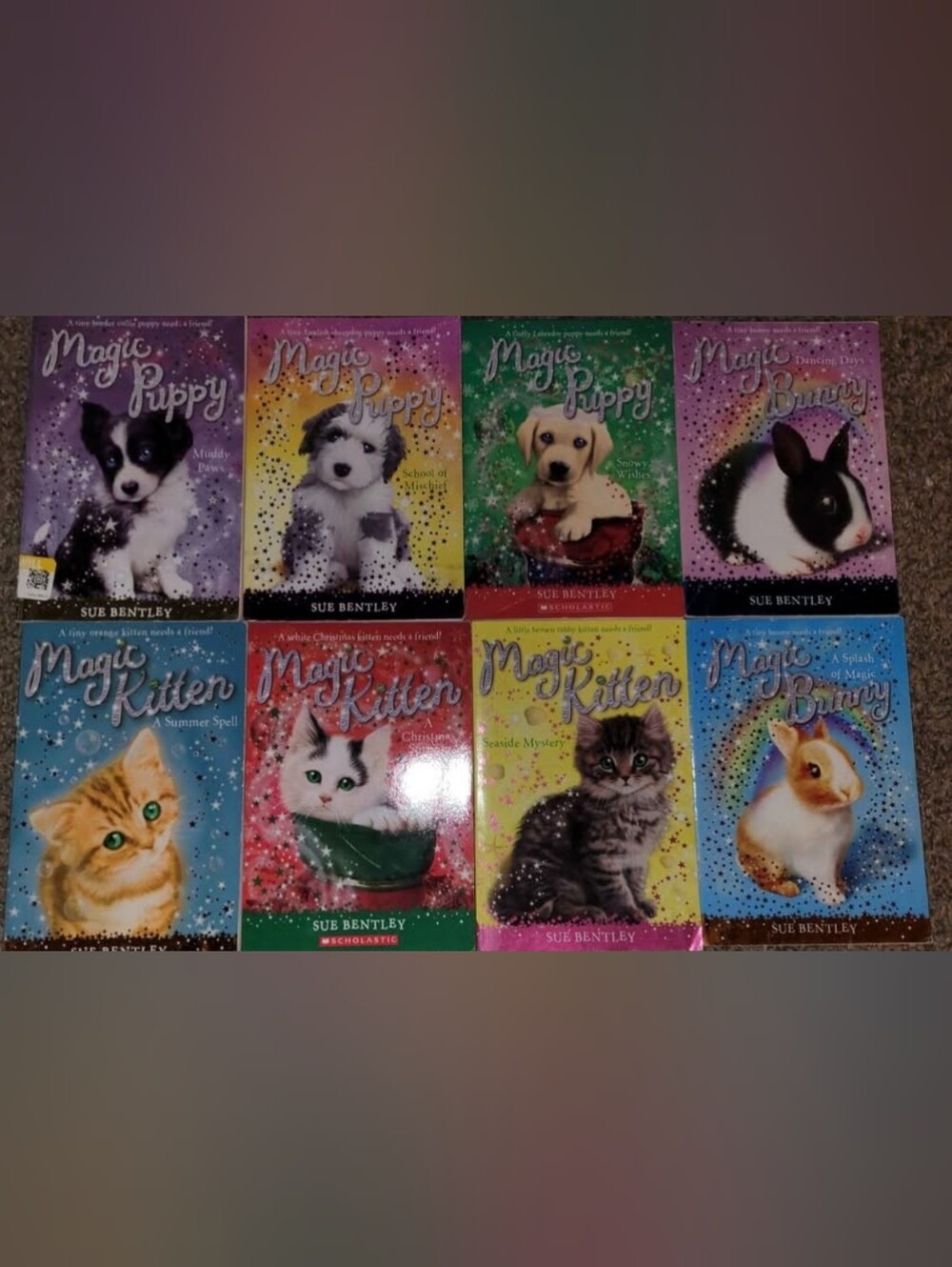 Magic Puppy & Magic Kitten Book Collection - Paperback. 8 Books.